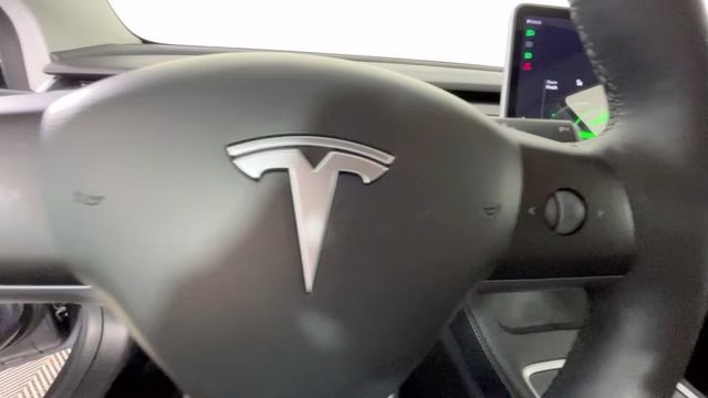 2021 Gray Tesla Model 3 Long Range AWD Sedan