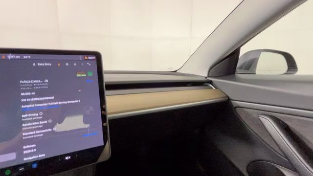 2021 Gray Tesla Model 3 Long Range AWD Sedan