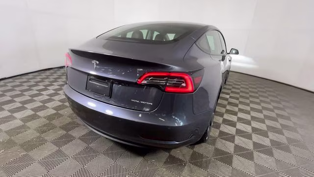 2021 Gray Tesla Model 3 Long Range AWD Sedan