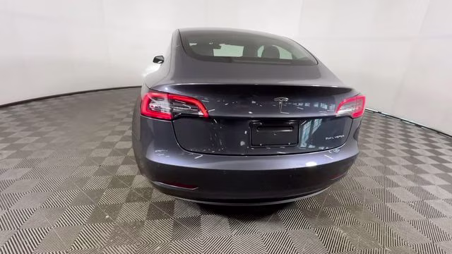 2021 Gray Tesla Model 3 Long Range AWD Sedan