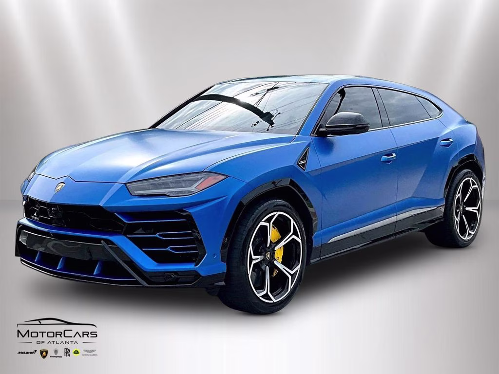 2020 Blu Eleos Metallic Lamborghini Urus AWD SUV