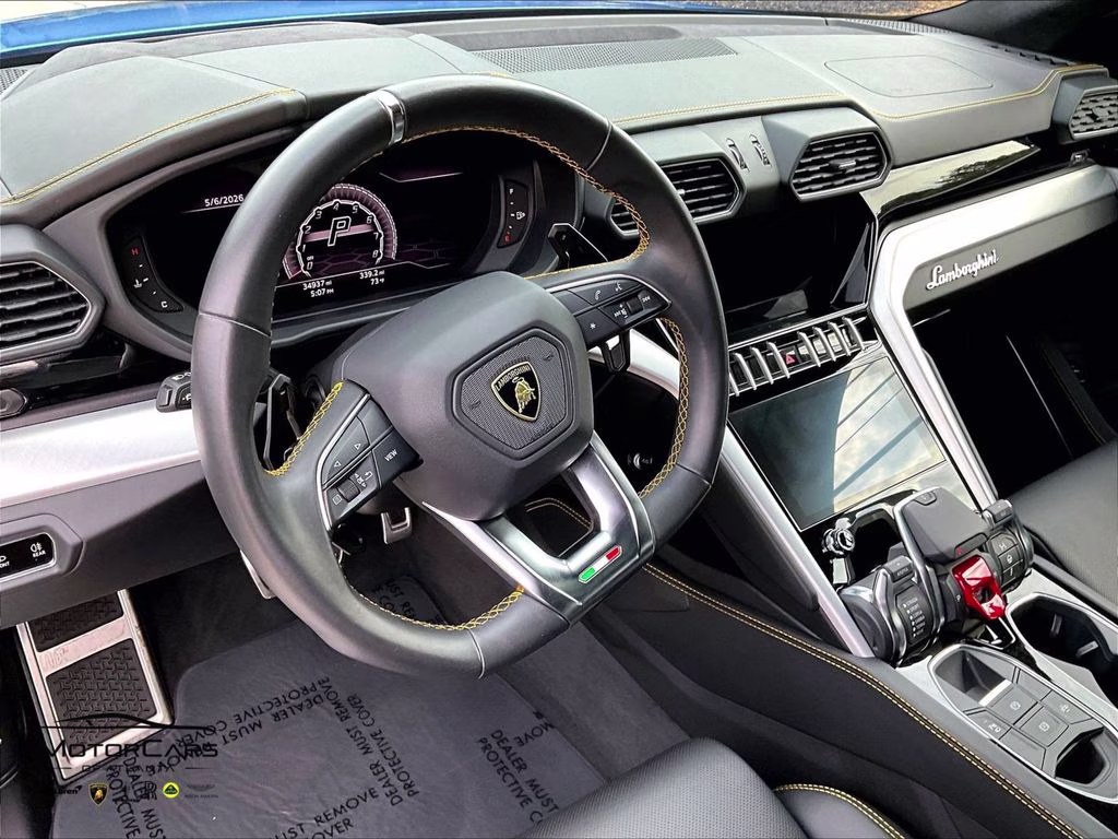 2020 Blu Eleos Metallic Lamborghini Urus AWD SUV