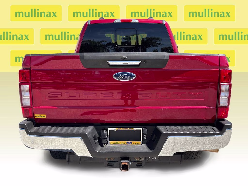 2021 Rapid Red Metallic Tinted Clearcoat Ford Super Duty F-250 SRW Lariat 4X4 Truck