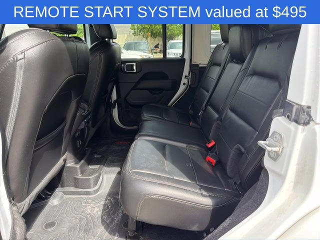 2021 Bright White Clearcoat Jeep Wrangler Unlimited Sahara Altitude 4X4 SUV