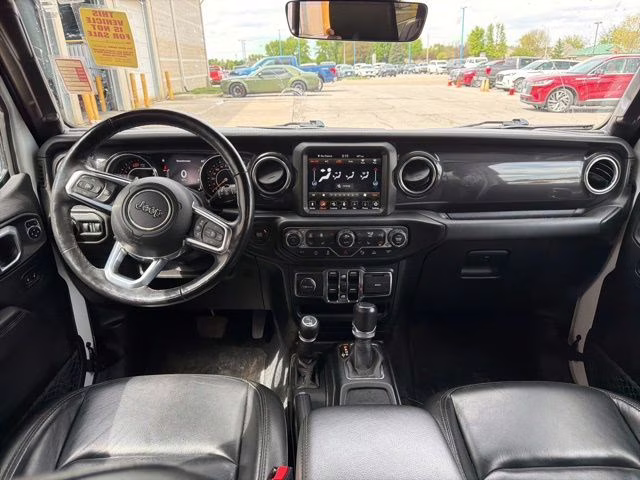 2021 Bright White Clearcoat Jeep Wrangler Unlimited Sahara Altitude 4X4 SUV