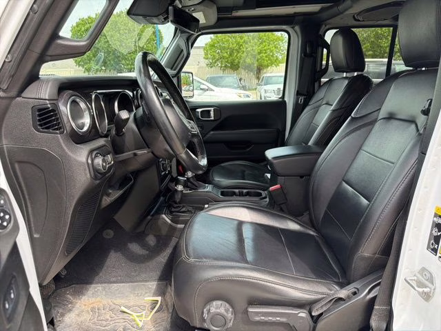 2021 Bright White Clearcoat Jeep Wrangler Unlimited Sahara Altitude 4X4 SUV