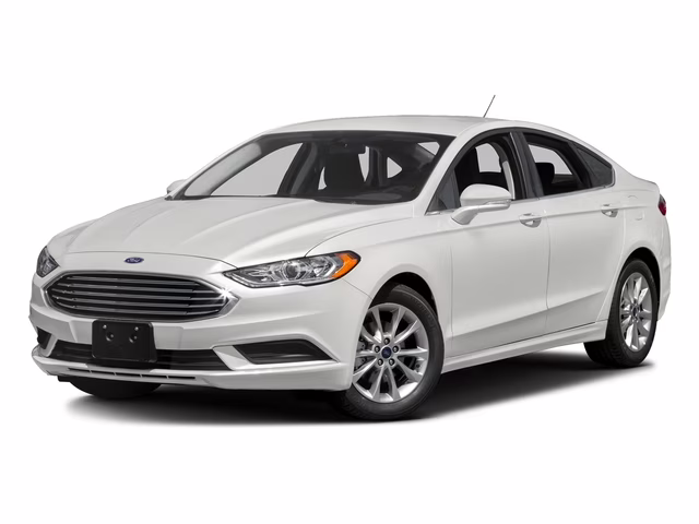 2017 Oxford White Ford Fusion SE FWD Sedan