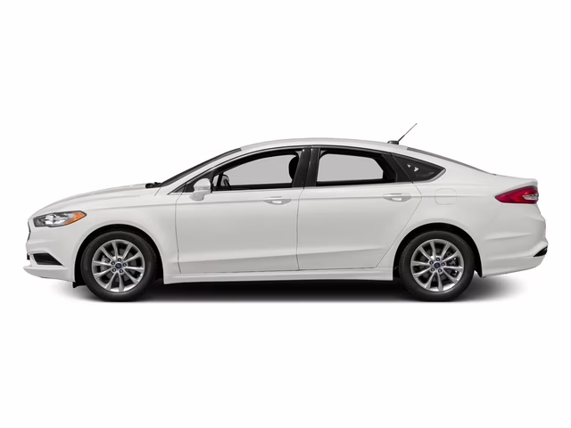 2017 Oxford White Ford Fusion SE FWD Sedan