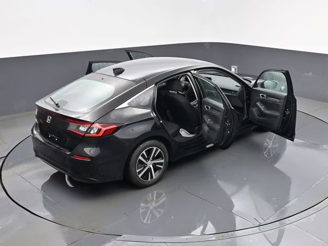 2024 Black Honda Civic LX FWD Hatchback