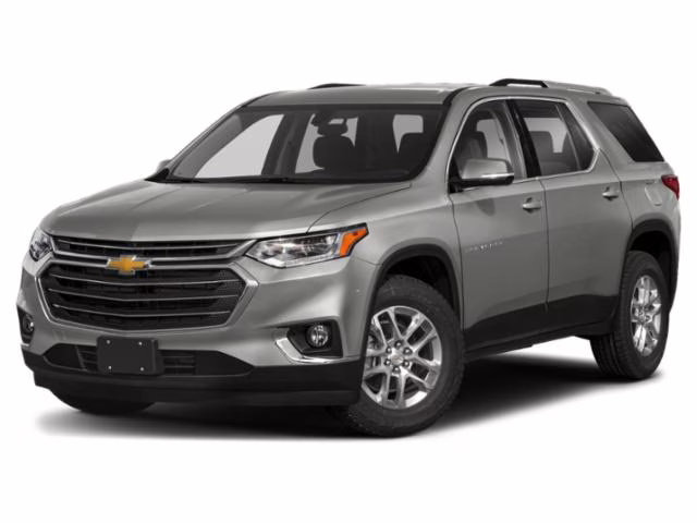 2020 Silver Ice Metallic Chevrolet Traverse LT FWD SUV