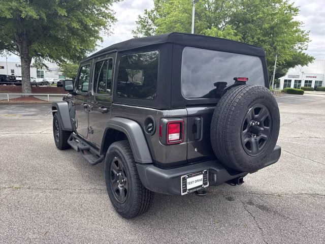 2024 Granite Crystal Metallic Clearcoat Jeep Wrangler Sport 4X4 Convertible