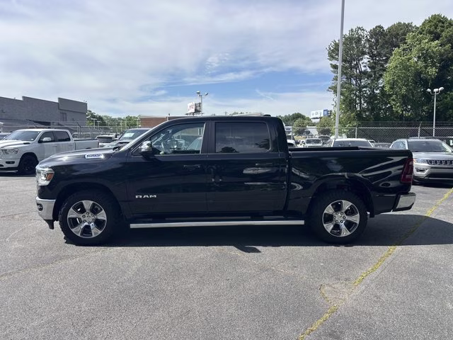 2023 Diamond Black Crystal Pearlcoat Ram 1500 Laramie 4X4 Truck