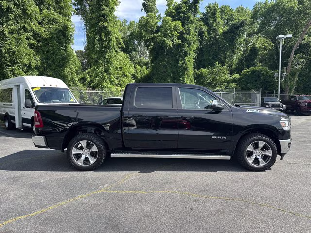 2023 Diamond Black Crystal Pearlcoat Ram 1500 Laramie 4X4 Truck
