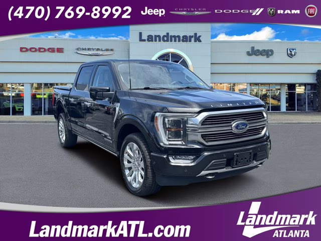 2023 Black Metallic Ford F-150 XL SuperCrew 6.5-ft. Bed 4WD 4X4 Truck