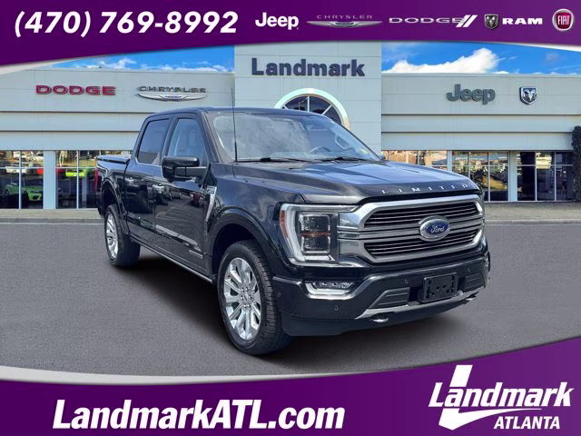 2023 Black Metallic Ford F-150 XL SuperCrew 6.5-ft. Bed 4WD 4X4 Truck