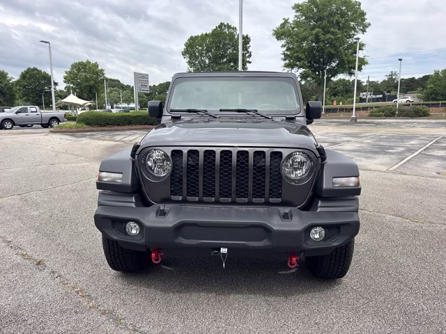 2024 Granite Crystal Metallic Clearcoat Jeep Wrangler Sport 4X4 Convertible