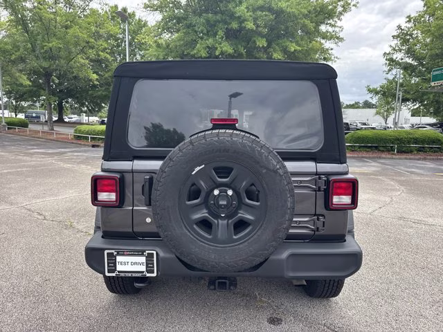 2024 Granite Crystal Metallic Clearcoat Jeep Wrangler Sport 4X4 Convertible