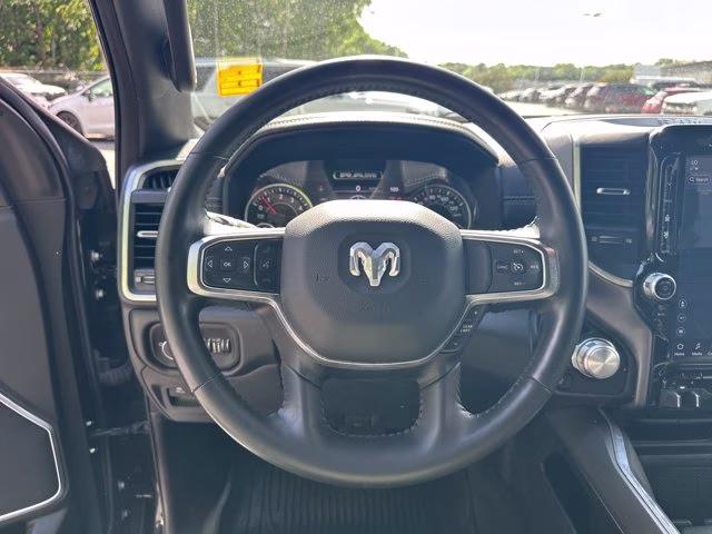 2023 Diamond Black Crystal Pearlcoat Ram 1500 Laramie 4X4 Truck