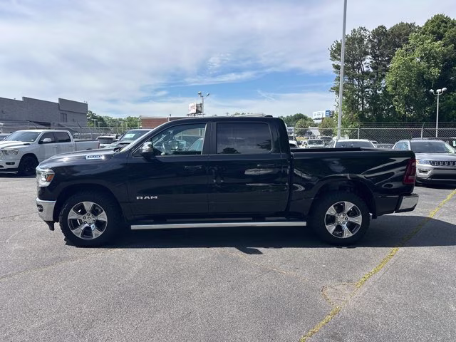 2023 Diamond Black Crystal Pearlcoat Ram 1500 Laramie 4X4 Truck
