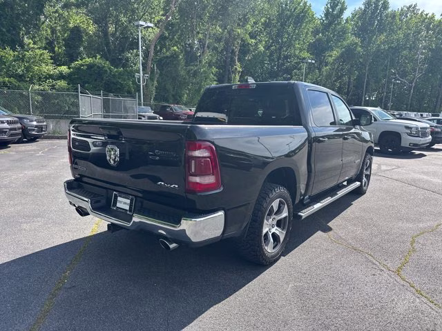 2023 Diamond Black Crystal Pearlcoat Ram 1500 Laramie 4X4 Truck