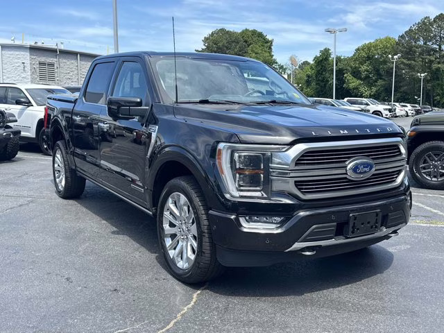 2023 Black Metallic Ford F-150 XL SuperCrew 6.5-ft. Bed 4WD 4X4 Truck