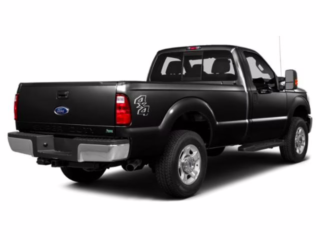2015 Tuxedo Black Metallic Ford Super Duty F-250 SRW XLT 4X4 Truck