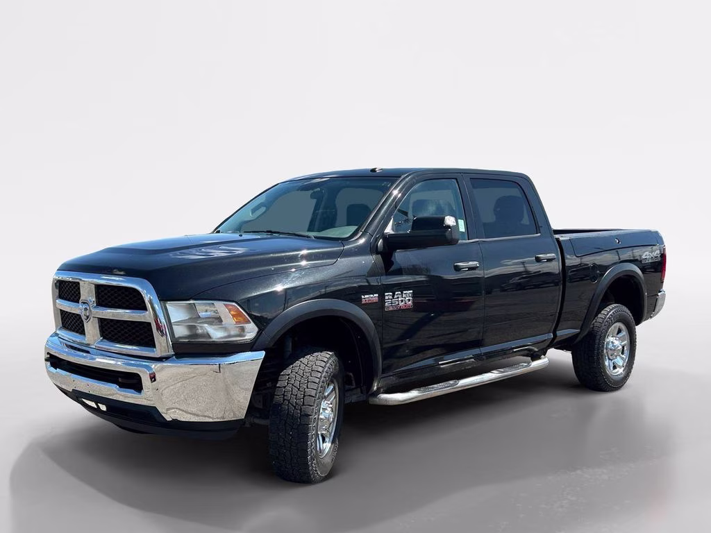 2018 Brilliant Black Crystal Pearlcoat Ram 2500 Tradesman 4X4 Truck