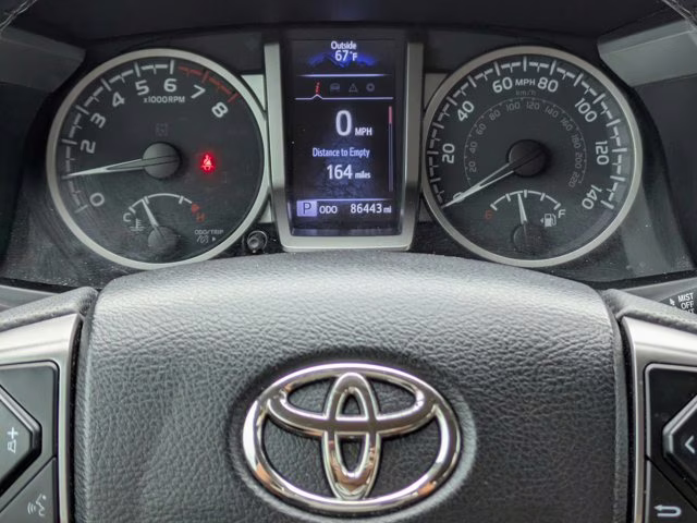 2021 Midnight Black Metallic Toyota Tacoma 4WD SR5 4X4 Truck