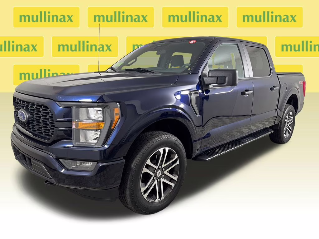 2023 Antimatter Blue Metallic Ford F-150 XL 4X4 Truck