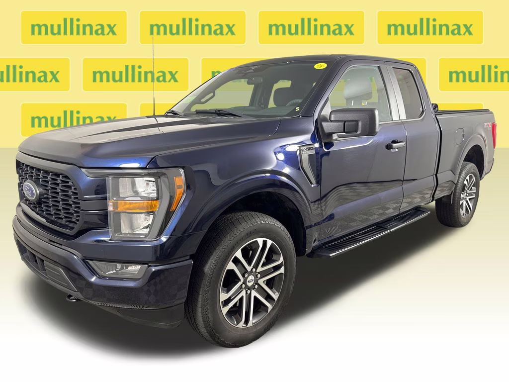 2023 Antimatter Blue Metallic Ford F-150 XL 4X4 Truck