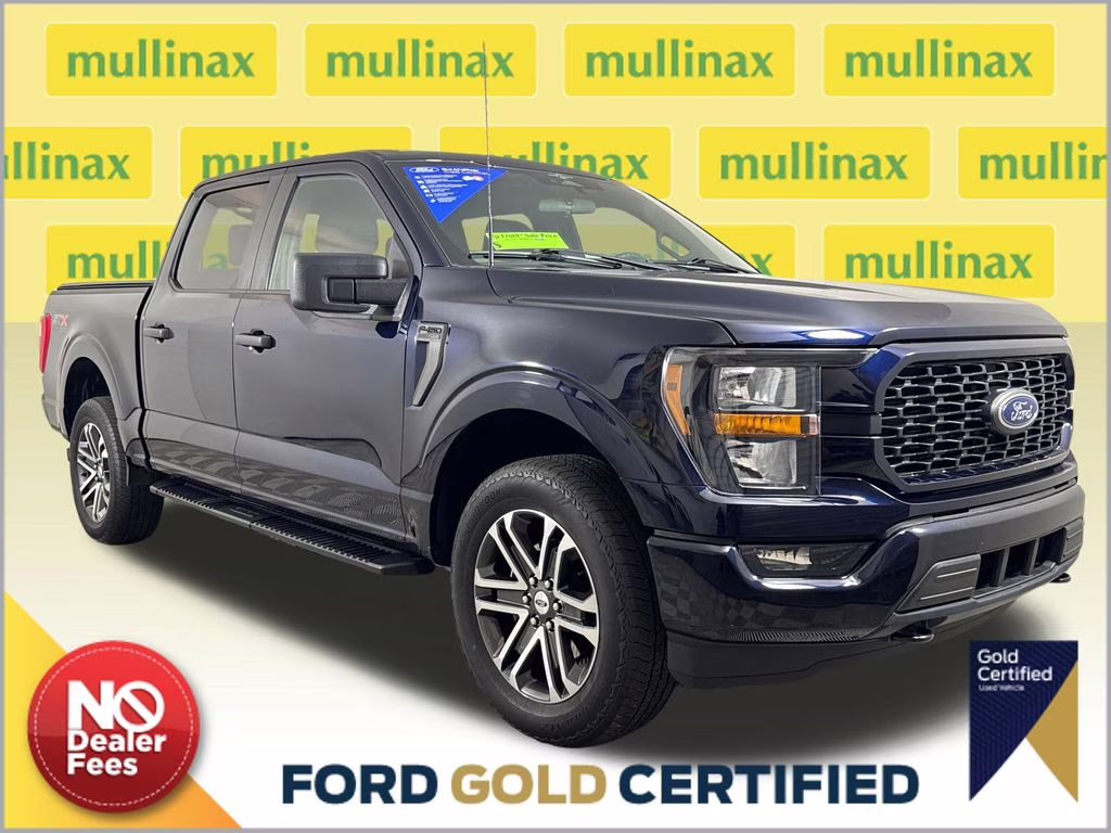 2023 Antimatter Blue Metallic Ford F-150 XL 4X4 Truck