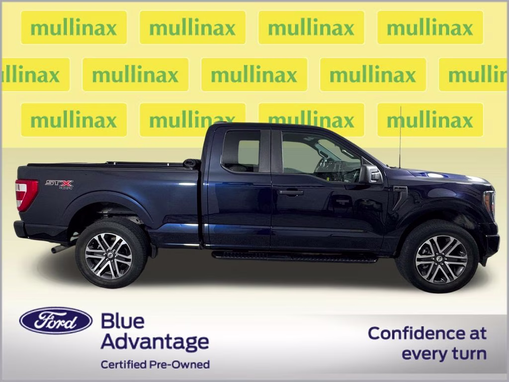 2023 Antimatter Blue Metallic Ford F-150 XL 4X4 Truck