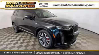 2023 Stellar Black Metallic Cadillac XT6 Sport AWD SUV