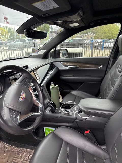 2023 Stellar Black Metallic Cadillac XT6 Sport AWD SUV