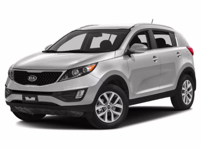 2015 Bright Silver Kia Sportage LX AWD SUV
