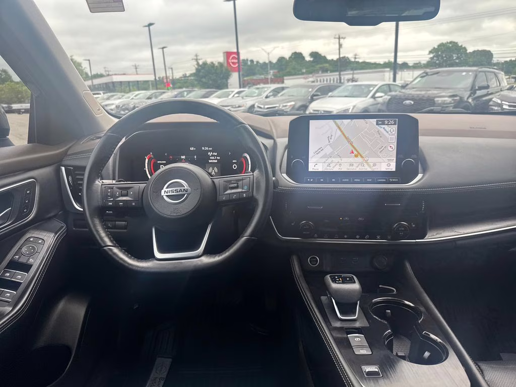 2021 Gun Metallic Nissan Rogue Platinum FWD SUV