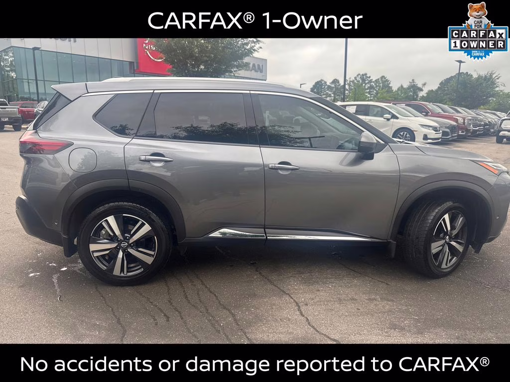 2021 Gun Metallic Nissan Rogue Platinum FWD SUV