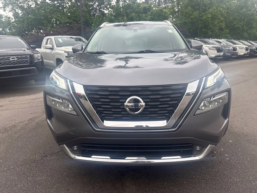 2021 Gun Metallic Nissan Rogue Platinum FWD SUV