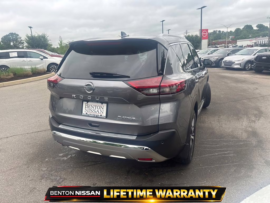 2021 Gun Metallic Nissan Rogue Platinum FWD SUV