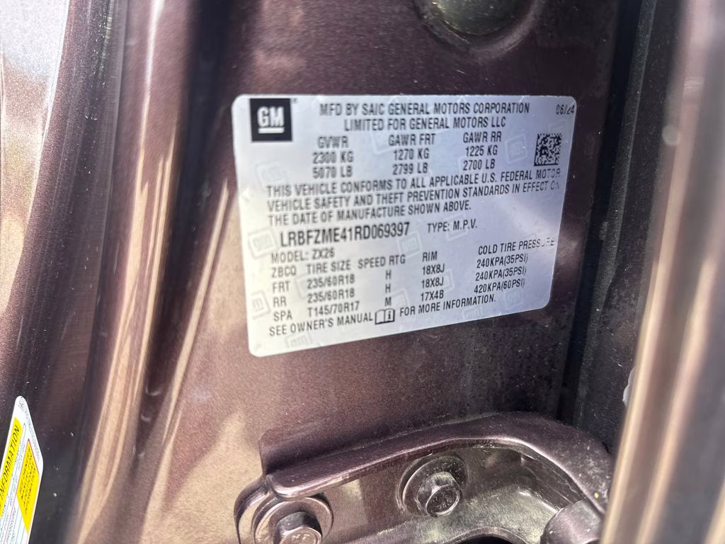 2024 Smokey Amethyst Metallic Buick Envision Preferred AWD SUV