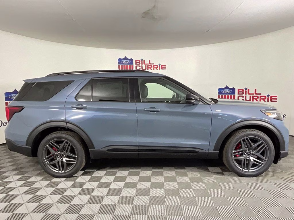 2026 Blue Ford Explorer ST-Line RWD SUV