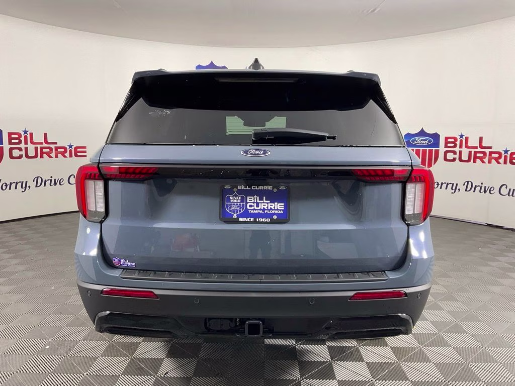 2026 Blue Ford Explorer ST-Line RWD SUV
