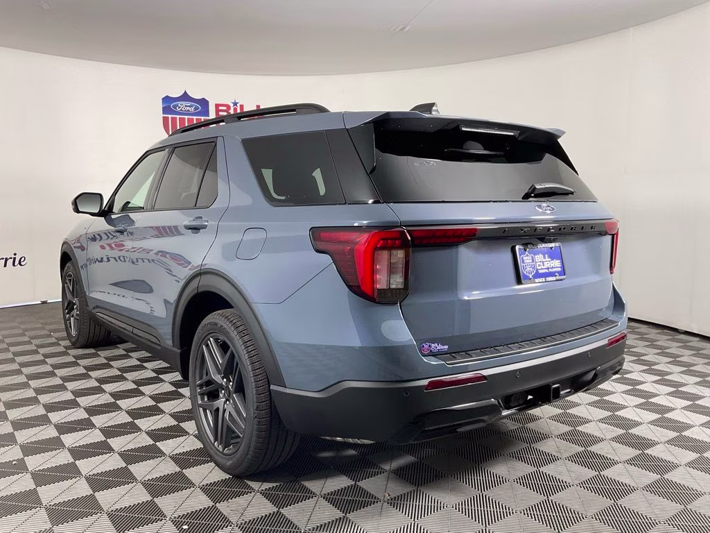 2026 Blue Ford Explorer ST-Line RWD SUV