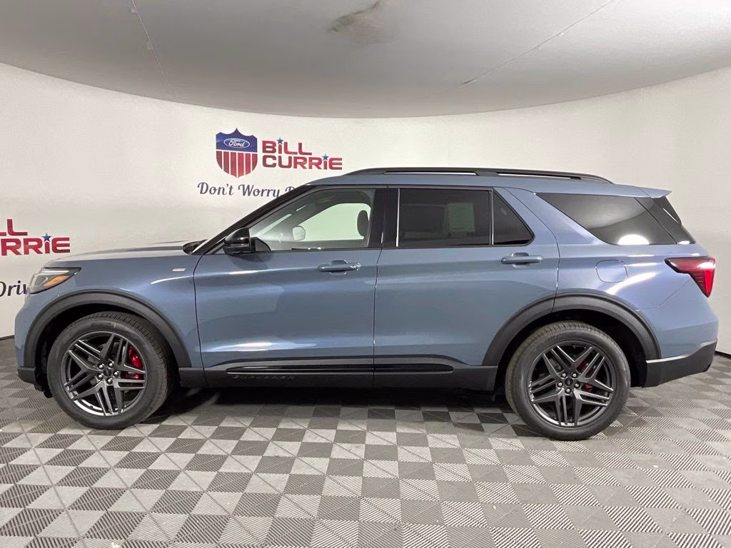 2026 Blue Ford Explorer ST-Line RWD SUV