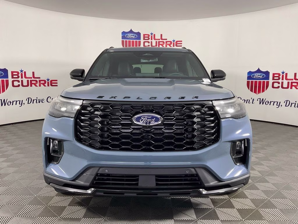 2026 Blue Ford Explorer ST-Line RWD SUV