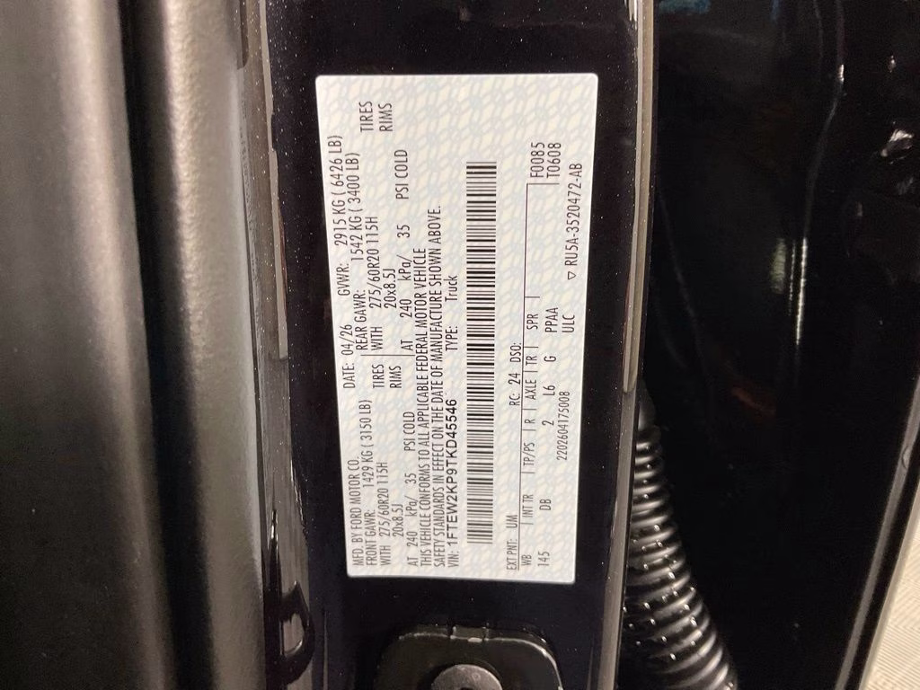 2026 Black Ford F-150 STX RWD Truck
