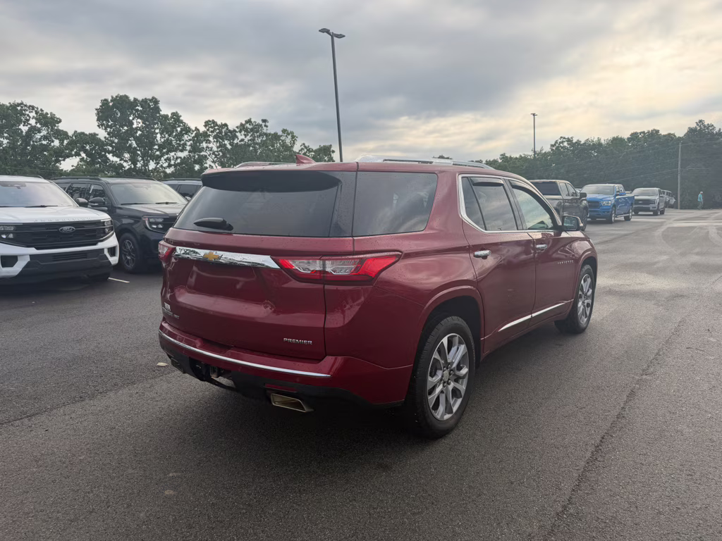 2021 Cajun Red Tintcoat Chevrolet Traverse Premier AWD SUV