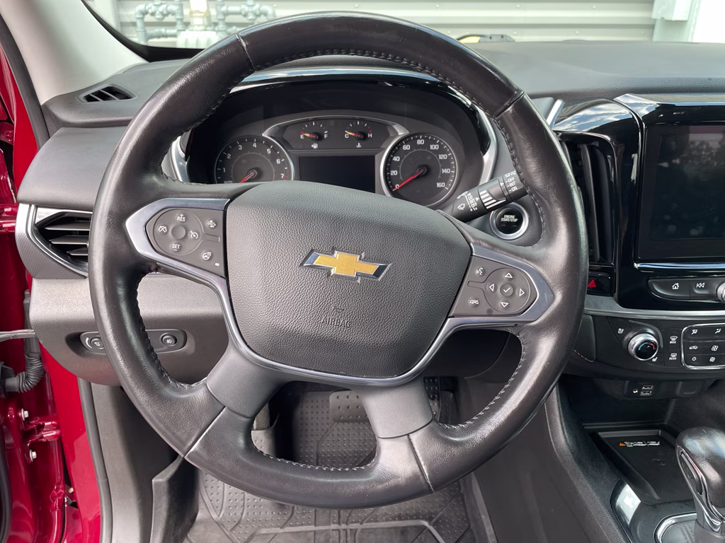 2021 Cajun Red Tintcoat Chevrolet Traverse Premier AWD SUV