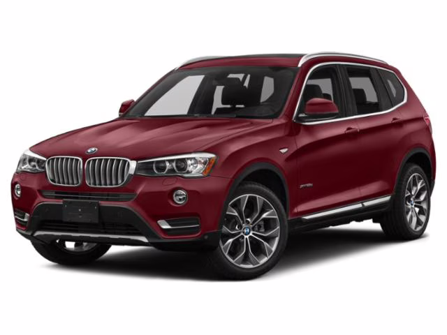 2015 Red BMW X3 xDrive28i AWD Crossover