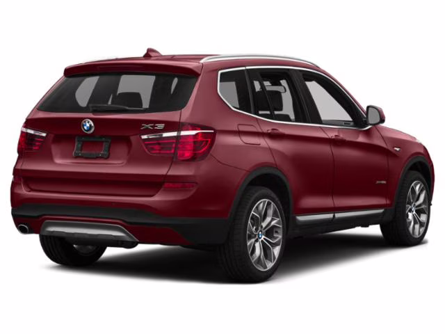 2015 Red BMW X3 xDrive28i AWD Crossover